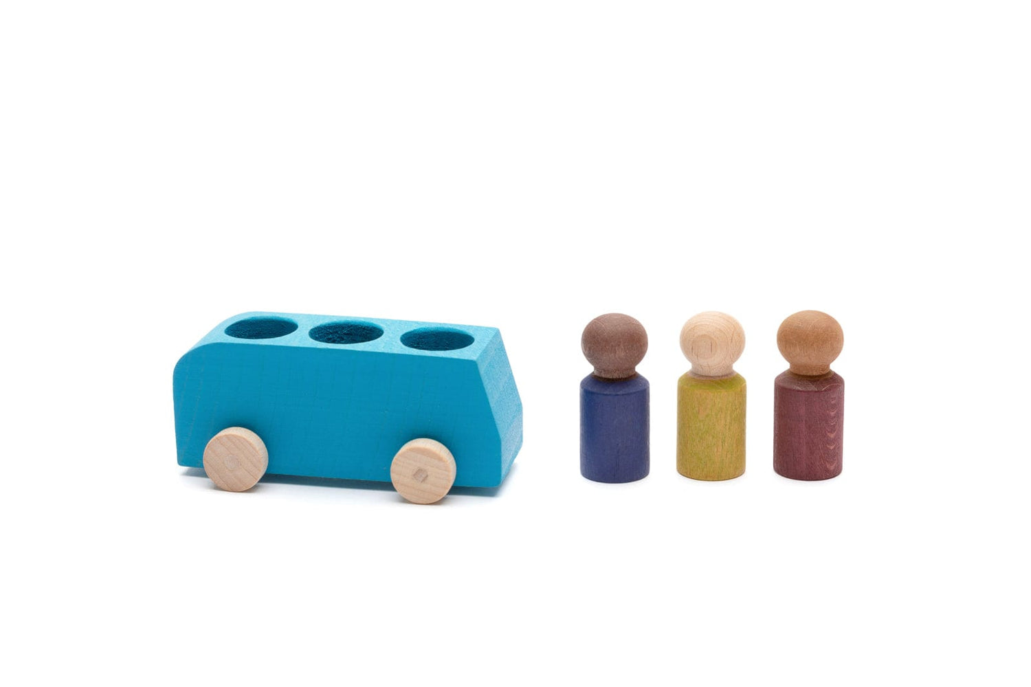 Lubulona Things That GO Lubulona Turquoise Bus with 3 Figures