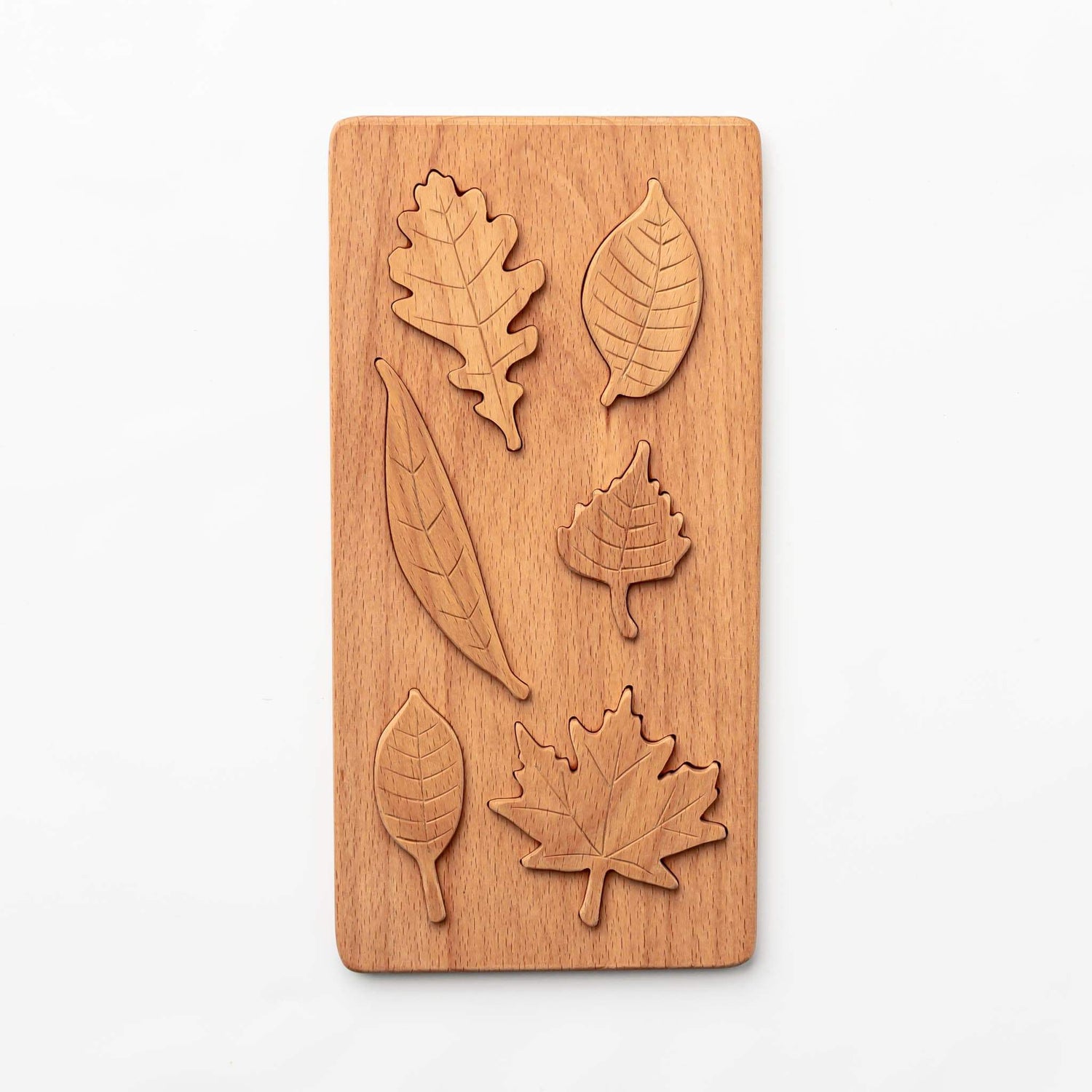 Oshkin Wooden Craft Puzzle Handmade Wooden Leaf Puzzle