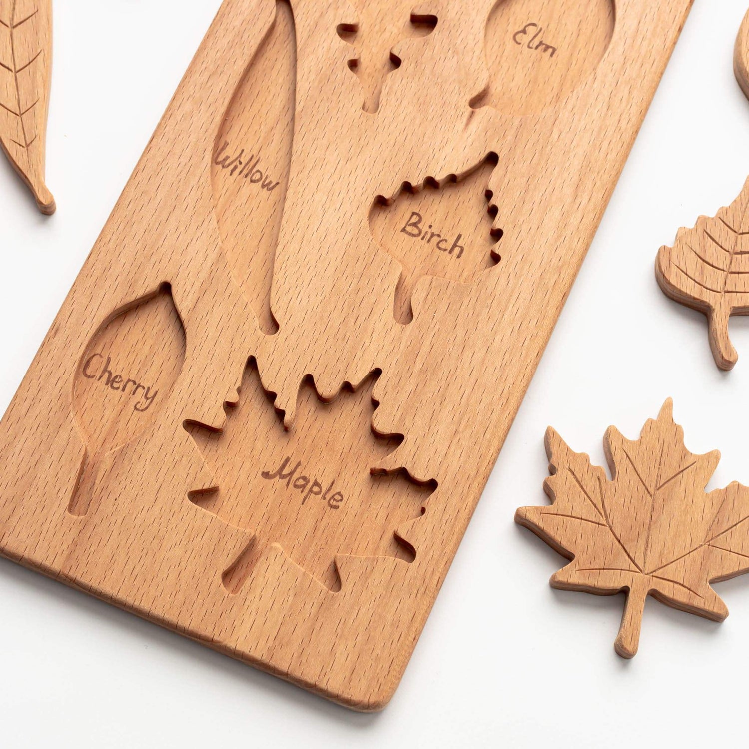 Oshkin Wooden Craft Puzzle Handmade Wooden Leaf Puzzle