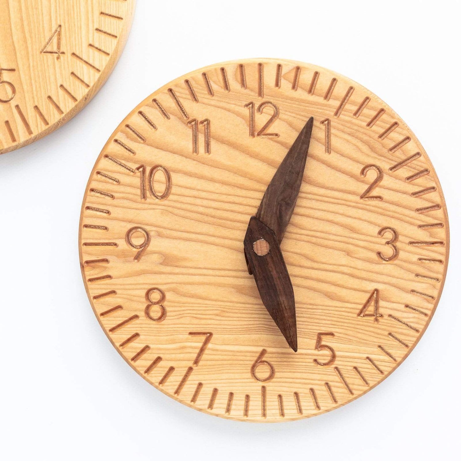 Oyuncak House Wooden Toys Handmade Wooden Clock