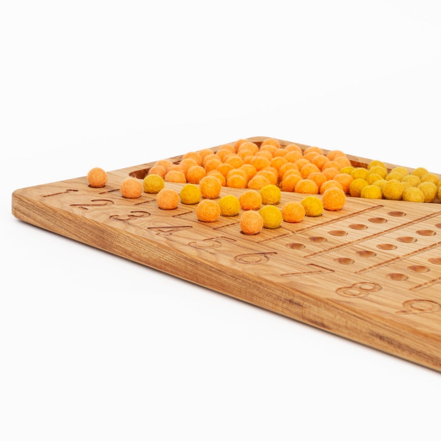 Oyuncak House Educational Wooden Counting Abacus Tray