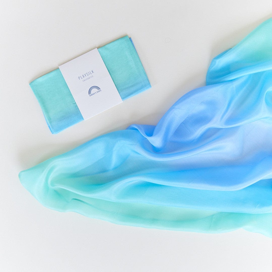 Sarah's Silks Play Silks Enchanted Play Silk - Sea