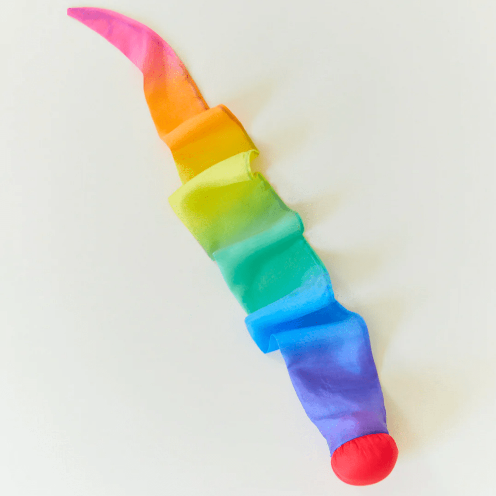 Sarah's Silks Things That GO Silk Skytail (Rainbow)