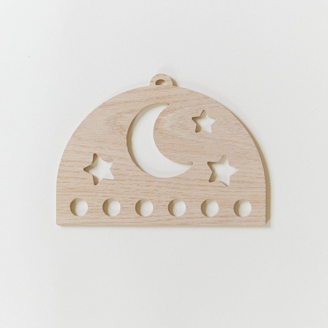 Sarah's Silks Dress Up Play Wooden StaRry Night Wall Display for Playsilks & Cloths