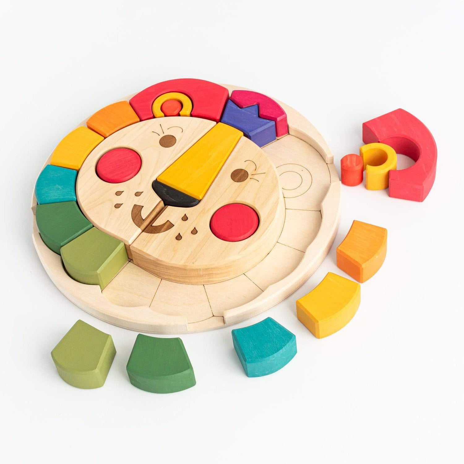 Skandico Puzzle Handmade Wooden Lion Puzzle