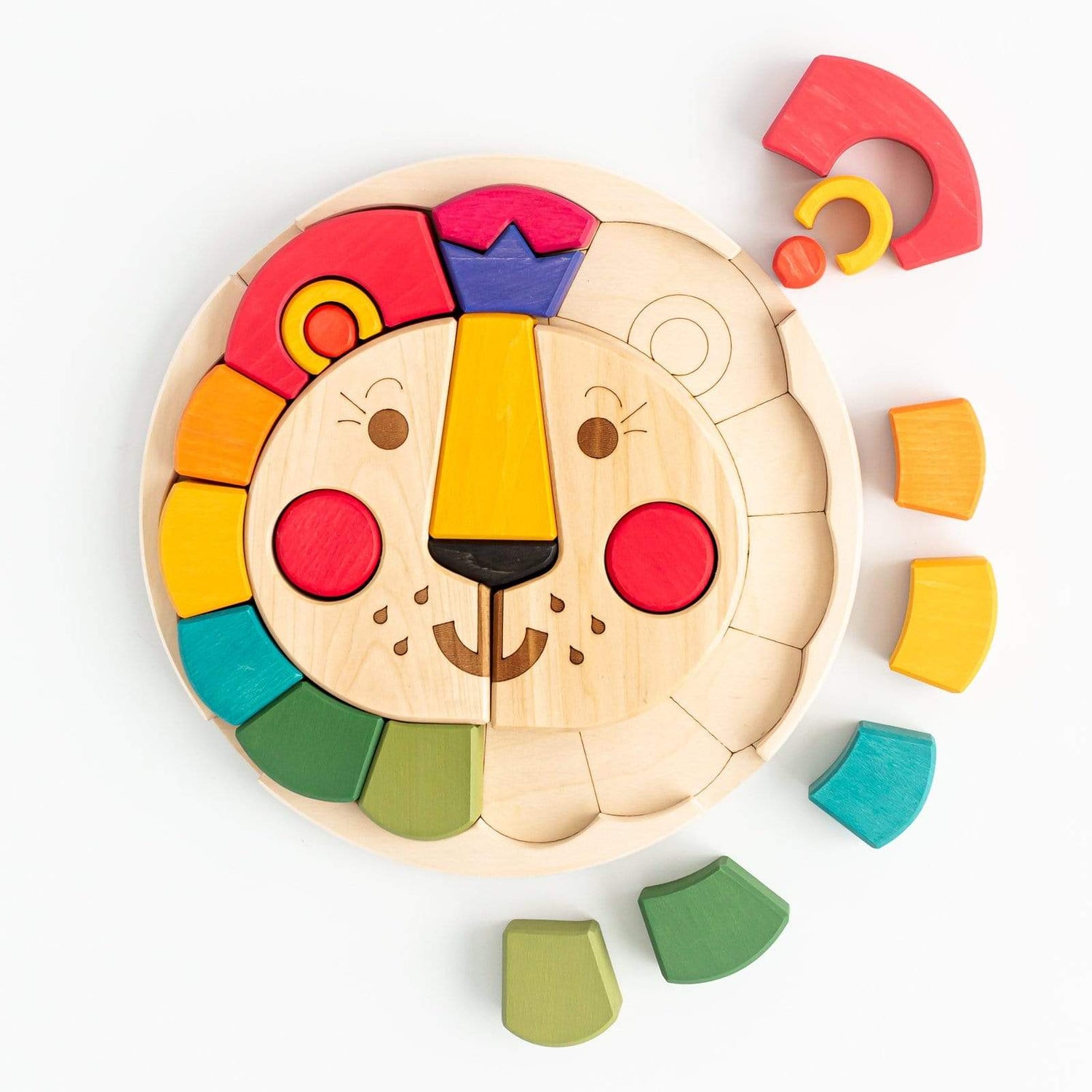 Skandico Puzzle Handmade Wooden Lion Puzzle