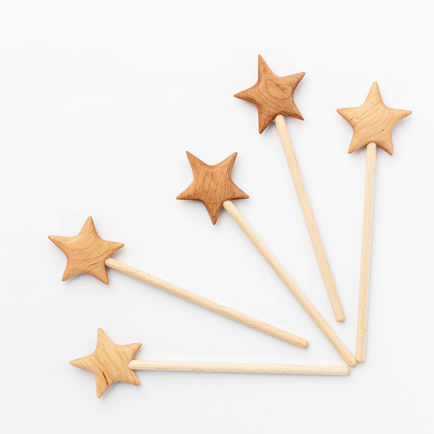 Tateplota Pretend Play Handmade Wooden Magic Wand