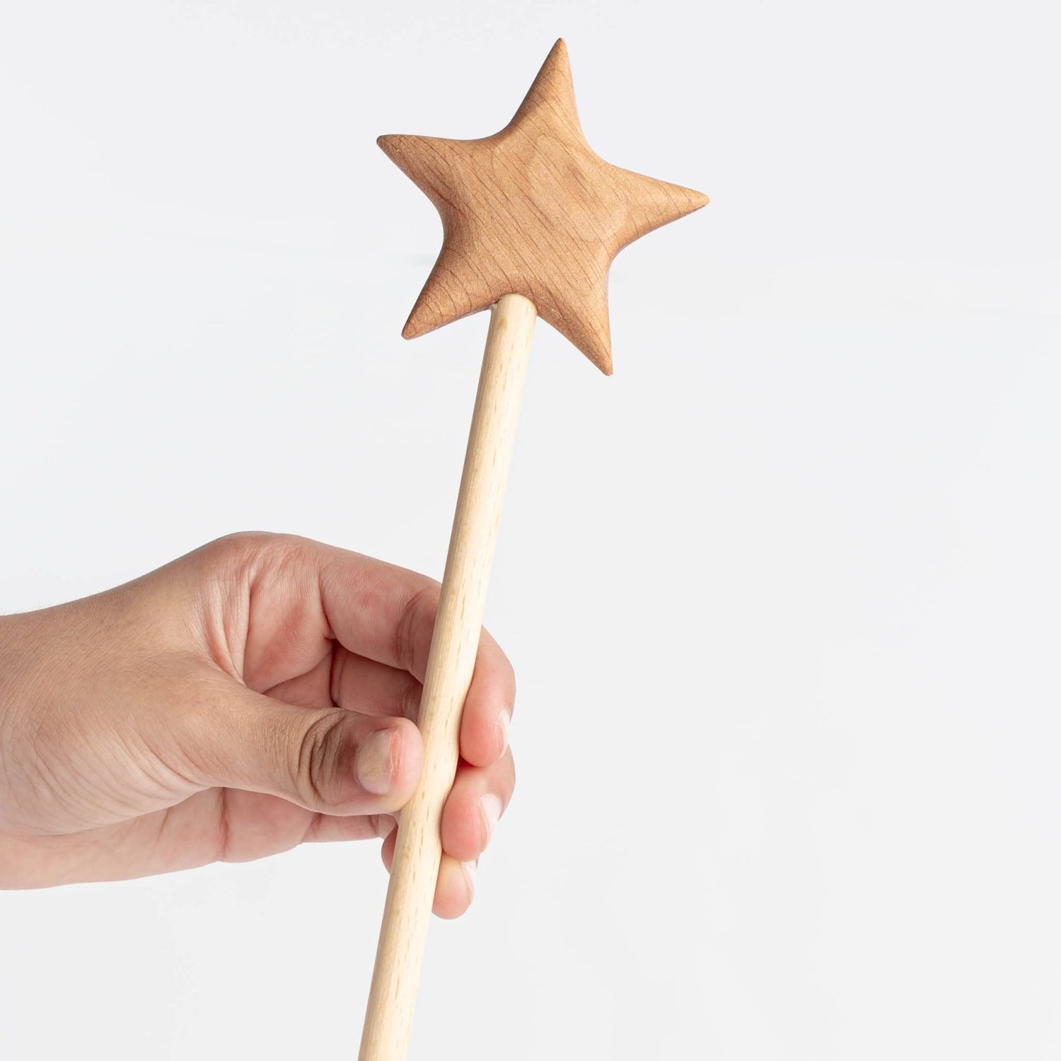 Tateplota Pretend Play Handmade Wooden Magic Wand