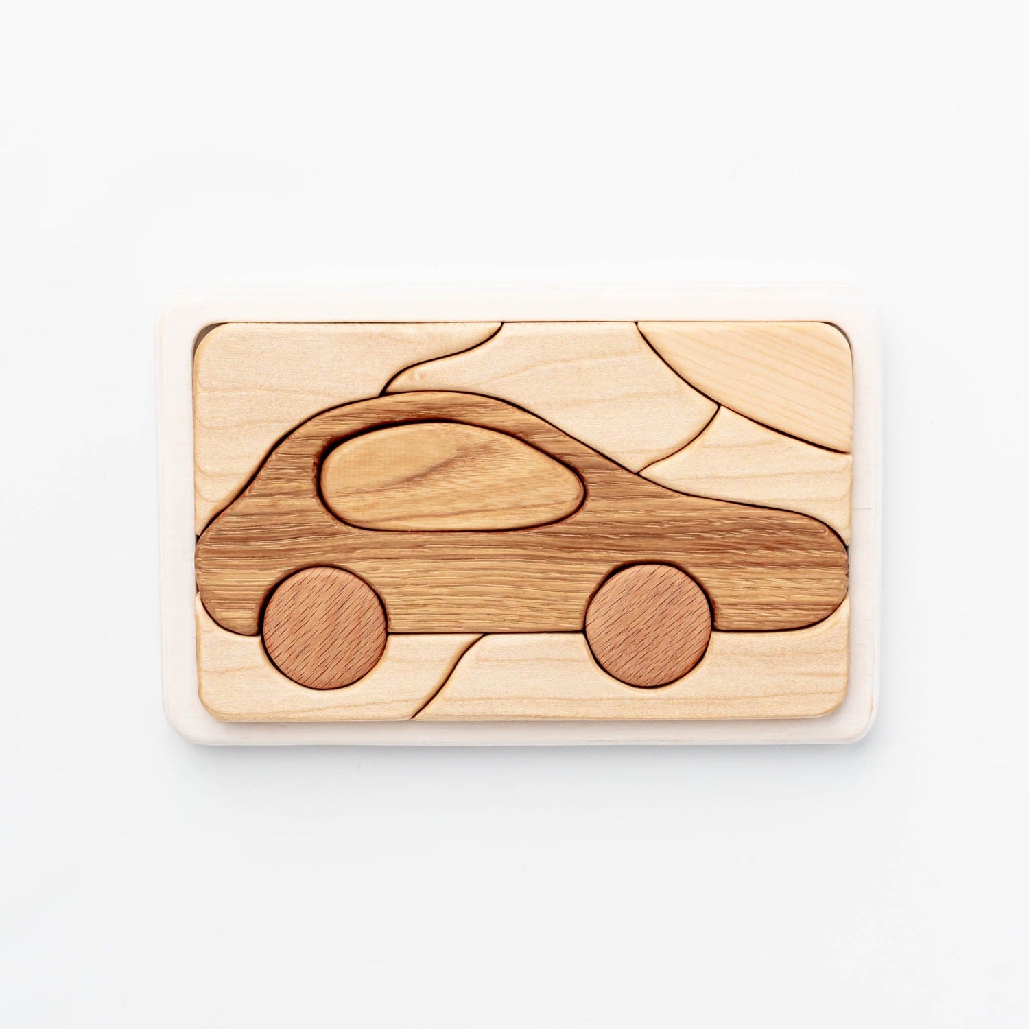 Tateplota Puzzle Car Handmade Wooden Mosaic Puzzle (Car)