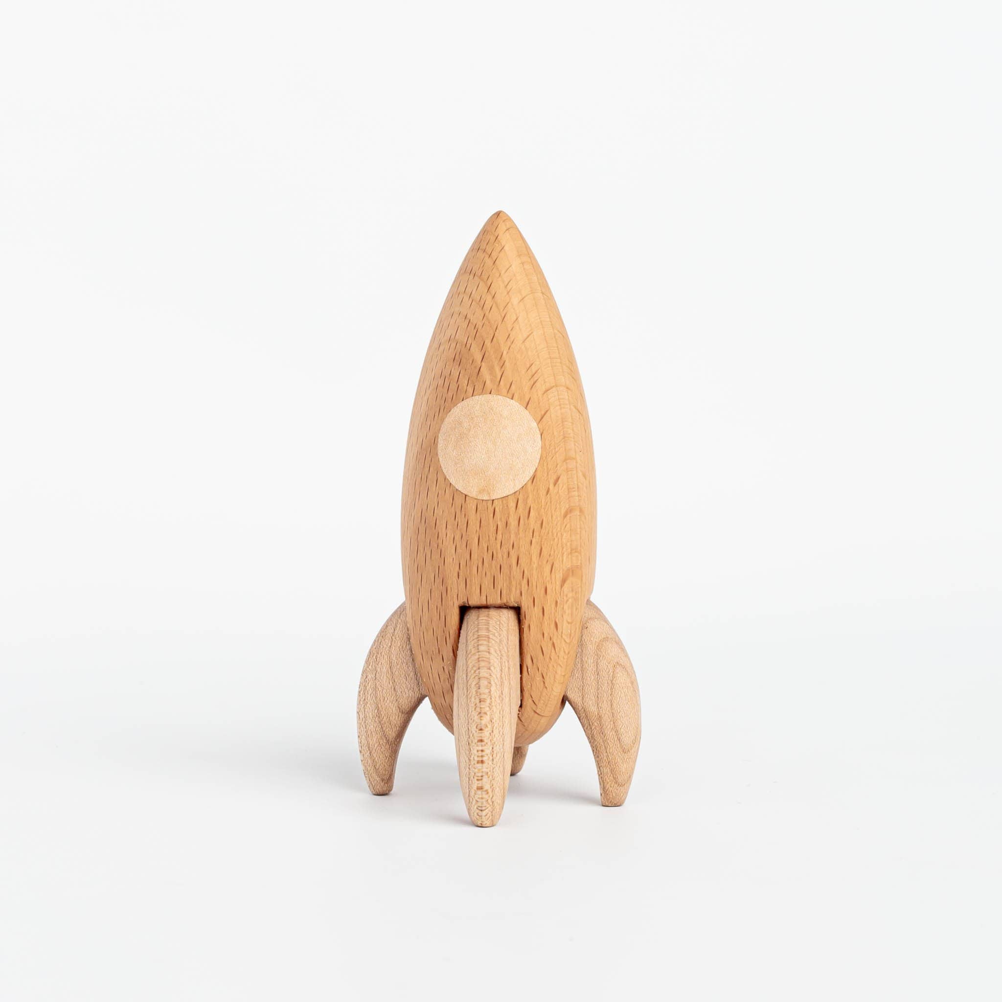Handmade Wooden Toy Rocket  Toy Rocket – The Playful Peacock