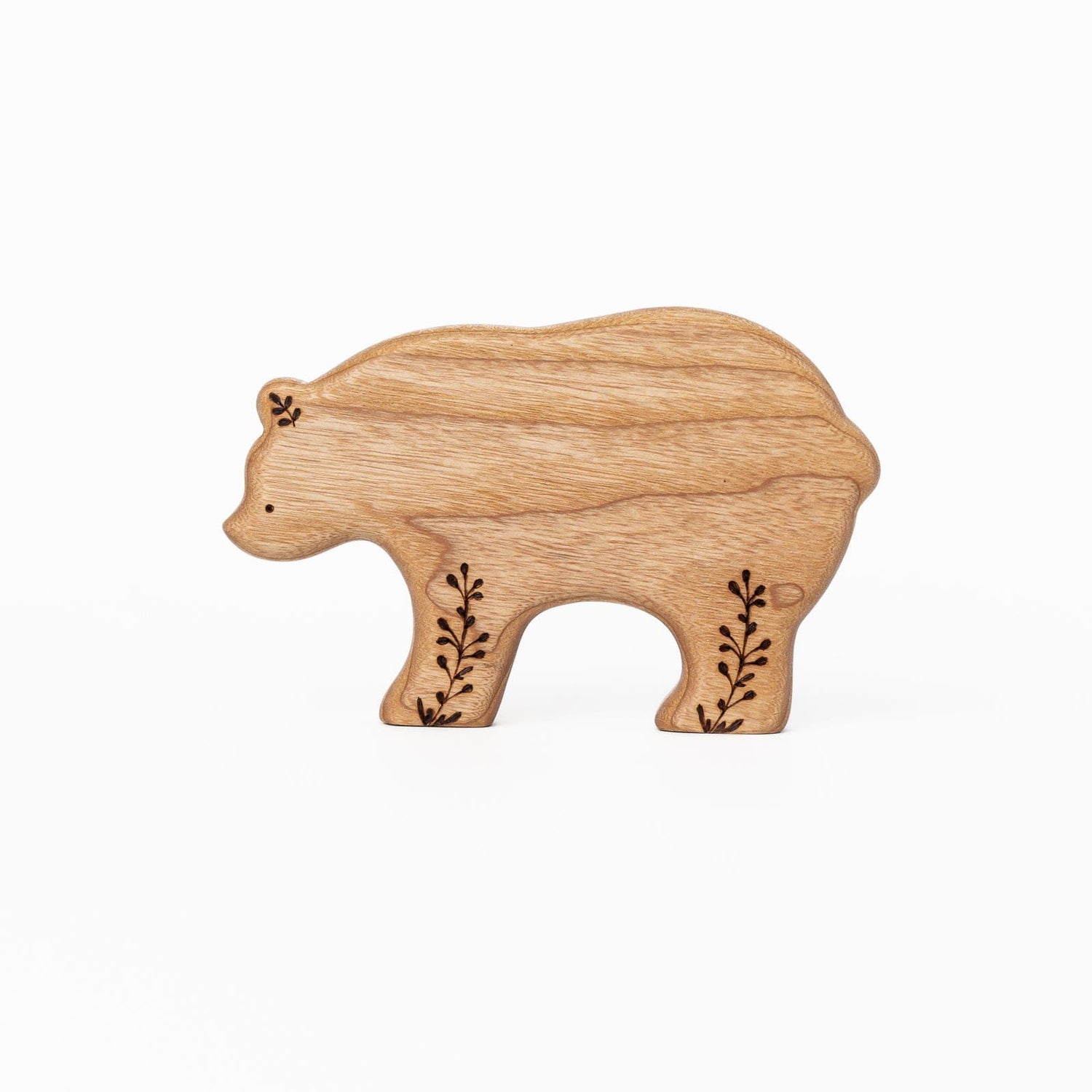 Tiny Fox Hole Wooden Animals Handmade Wooden Bear Toy (set of 4)