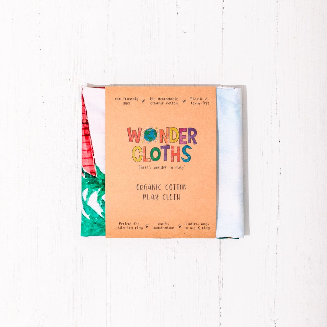 Wondercloths Play Cloths Wondercloths "Winter Village" Vegan Play Cloth "Winter Village" Vegan Play Cloth | Wondercloths