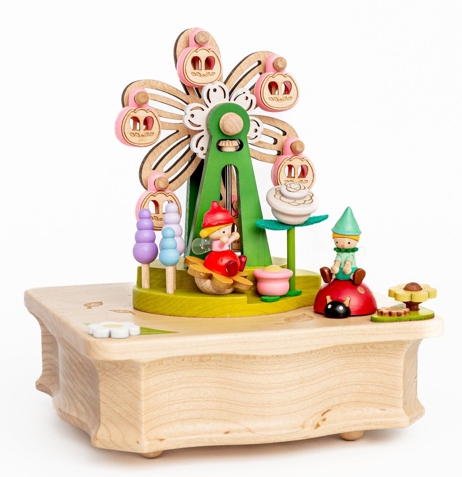 Wooderful Life Music Boxes Wooden Fairy Music Box