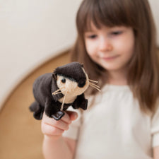 Mini River Otter Finger Puppet