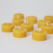 Grimm's Tealights 100% Beeswax (10 pcs)