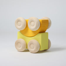 Grimm's Stacking Cars YELLOW (2 pcs)
