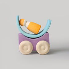 Grimm's Stacking Cars PURPLE (2 pcs)