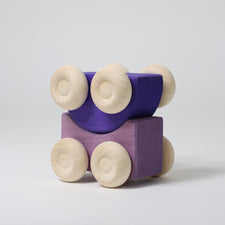 Grimm's Stacking Cars PURPLE (2 pcs)