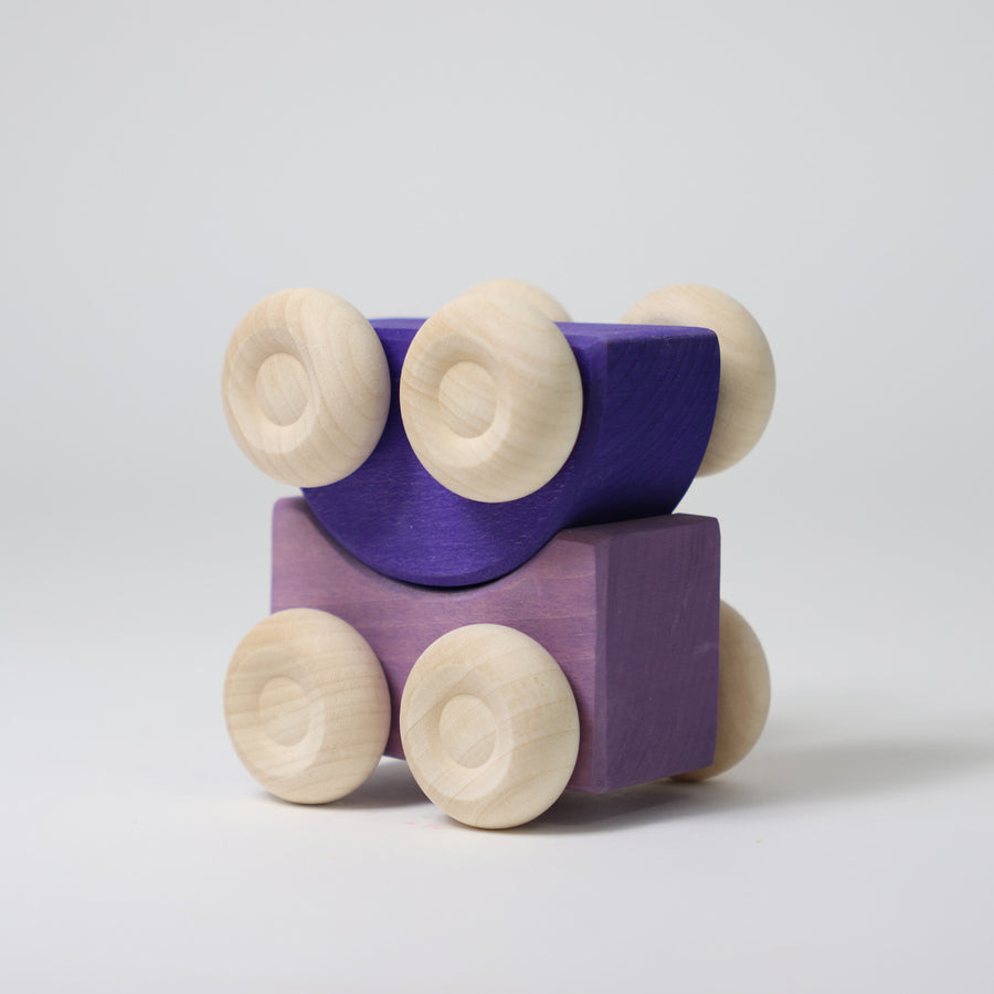 Grimm's Stacking Cars PURPLE (2 pcs)