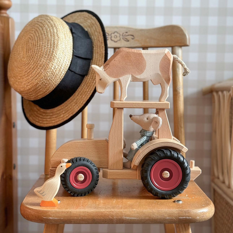 Modern Tractor | Wooden Toy Vehicle