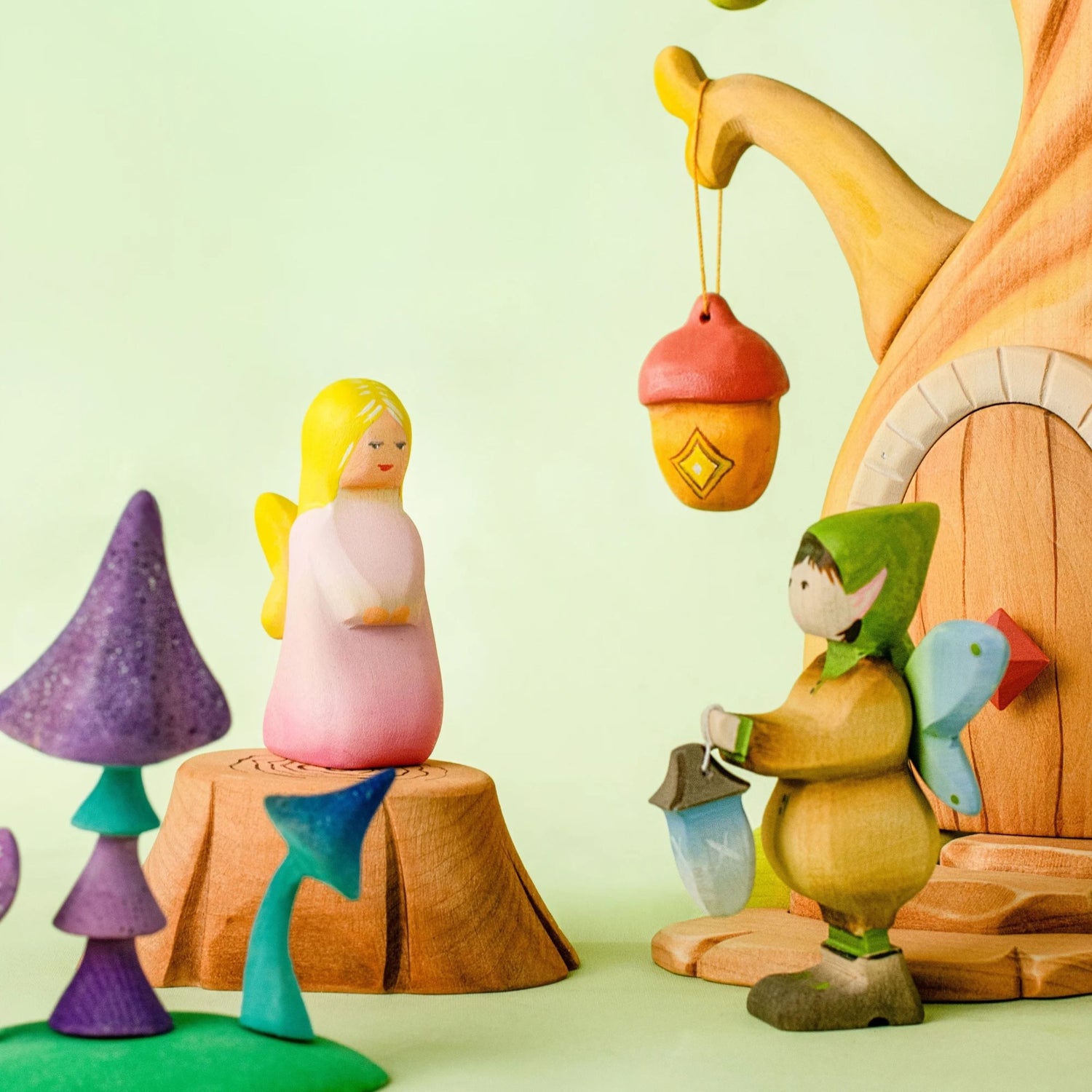 PRE-ORDER Bumbu Wooden Fairy Treehouse