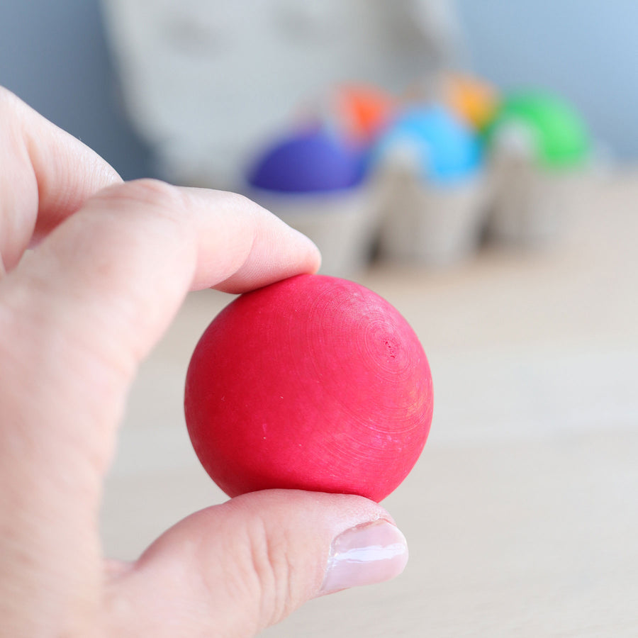 Grimm's Wooden Balls - Rainbow