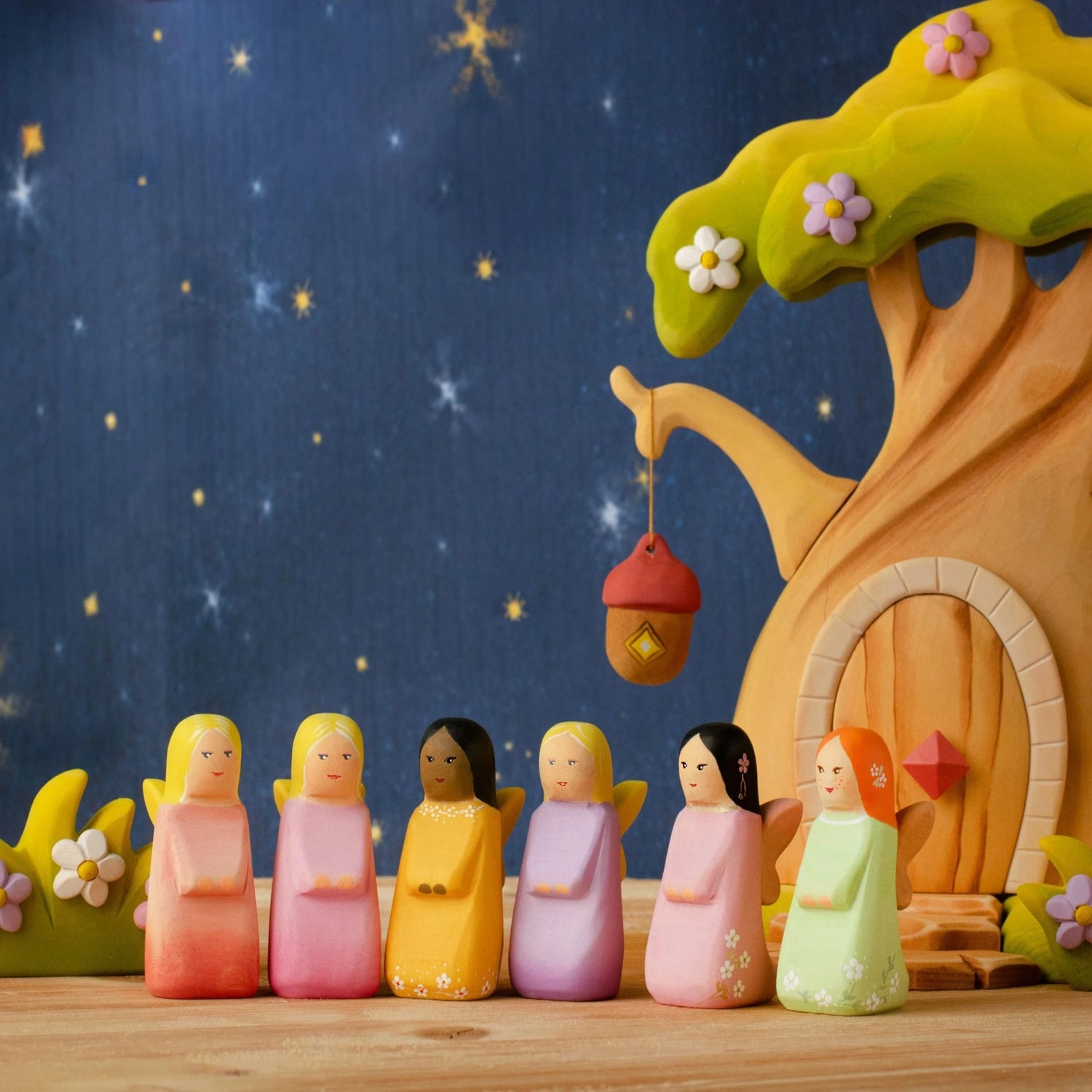PRE-ORDER Bumbu Wooden Fairy Treehouse