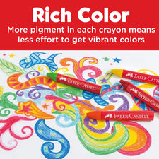 Beeswax Crayons in Storage Case For Kids (Set of 24)