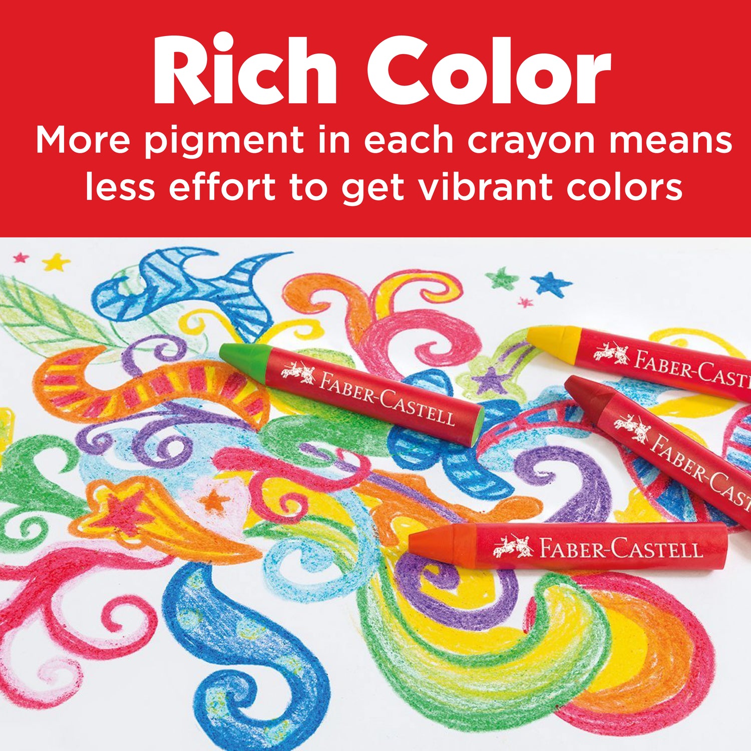 Beeswax Crayons in Storage Case For Kids (Set of 24)
