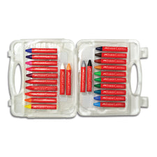 Beeswax Crayons in Storage Case For Kids (Set of 24)