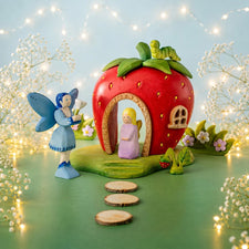 PRE-ORDER Bumbu Wooden Strawberry House