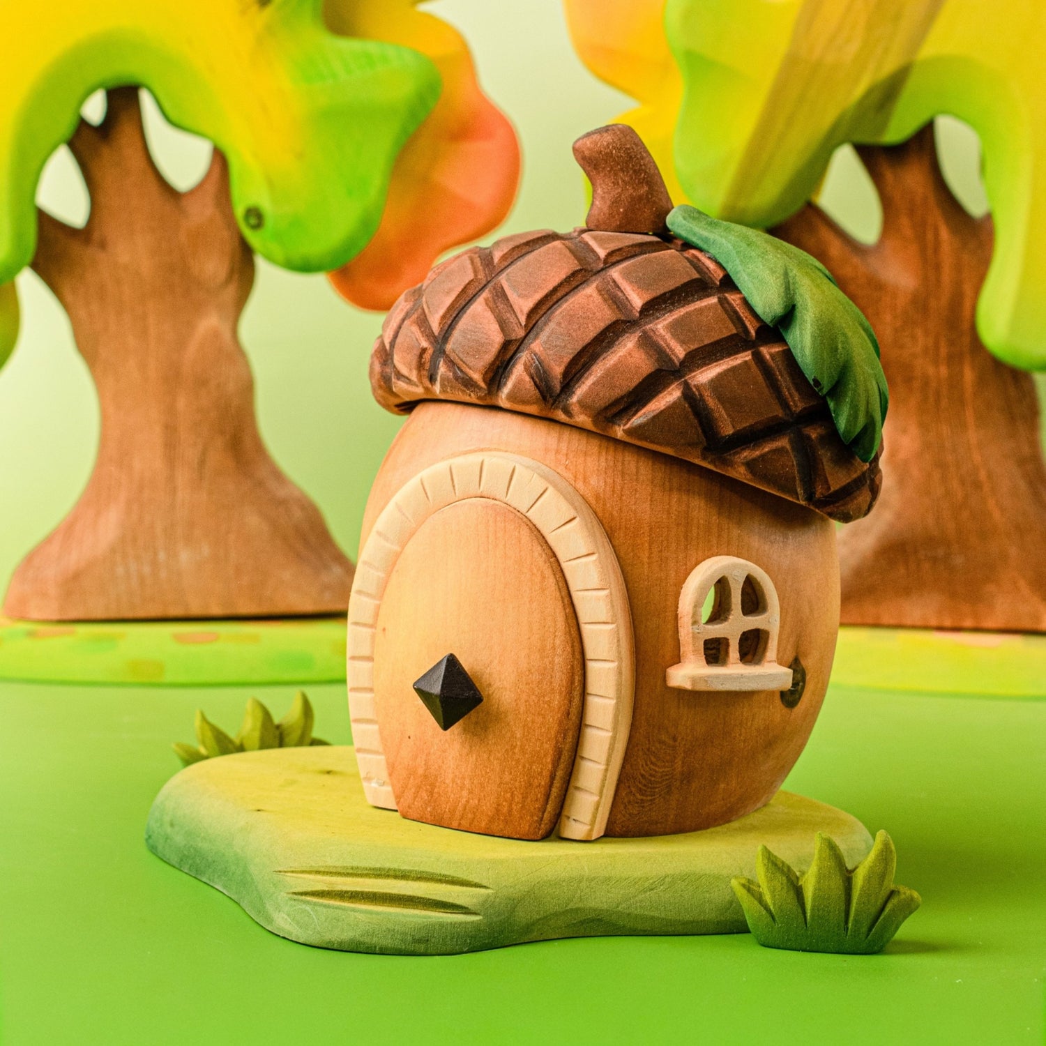 PRE-ORDER Bumbu Wooden Acorn House