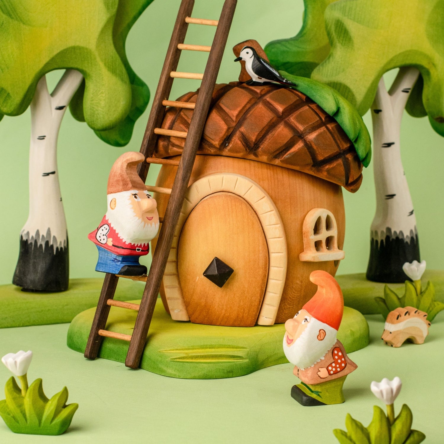 PRE-ORDER Bumbu Wooden Acorn House
