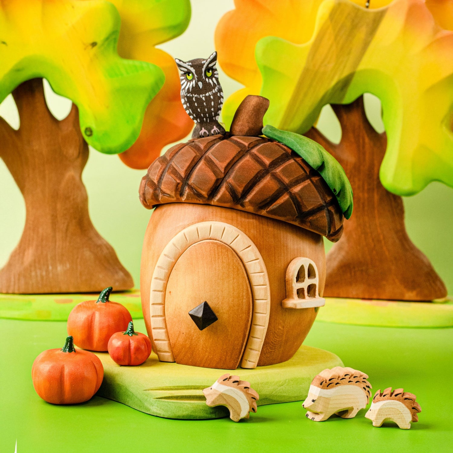 PRE-ORDER Bumbu Wooden Acorn House