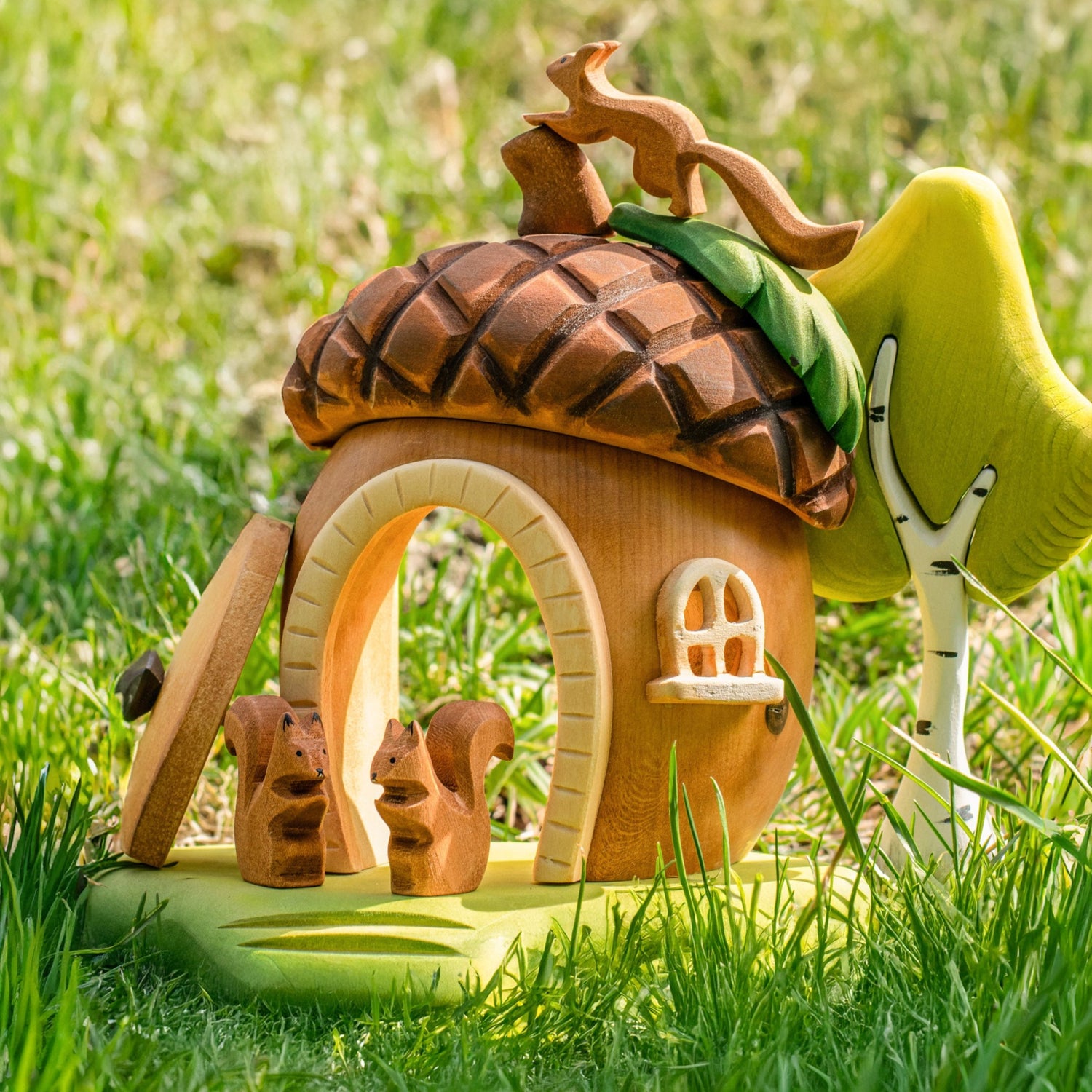 PRE-ORDER Bumbu Wooden Acorn House