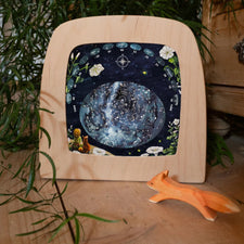 Toverlux Silhouette | Star Map Northern Hemisphere Sonne Mond und Erde