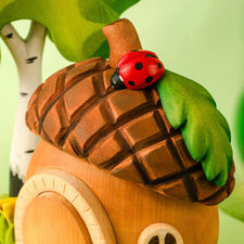 PRE-ORDER Bumbu Wooden Acorn House