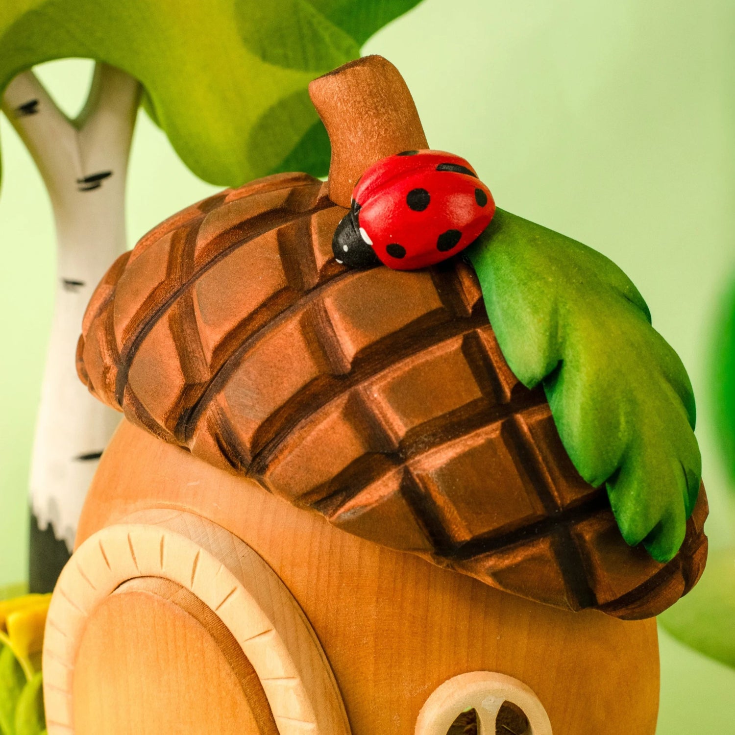 PRE-ORDER Bumbu Wooden Acorn House