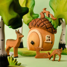 PRE-ORDER Bumbu Wooden Acorn House