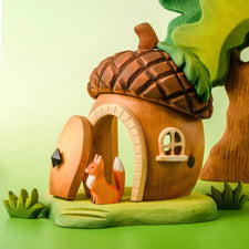PRE-ORDER Bumbu Wooden Acorn House