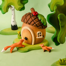 PRE-ORDER Bumbu Wooden Acorn House