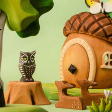 PRE-ORDER Bumbu Wooden Acorn House