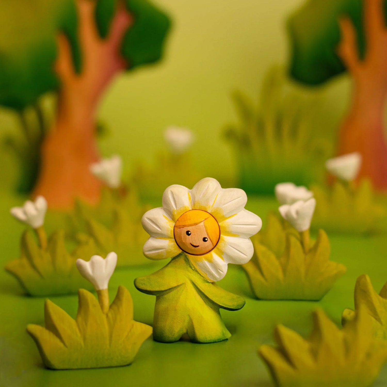 Bumbu Wooden Flower Child (Daisy)