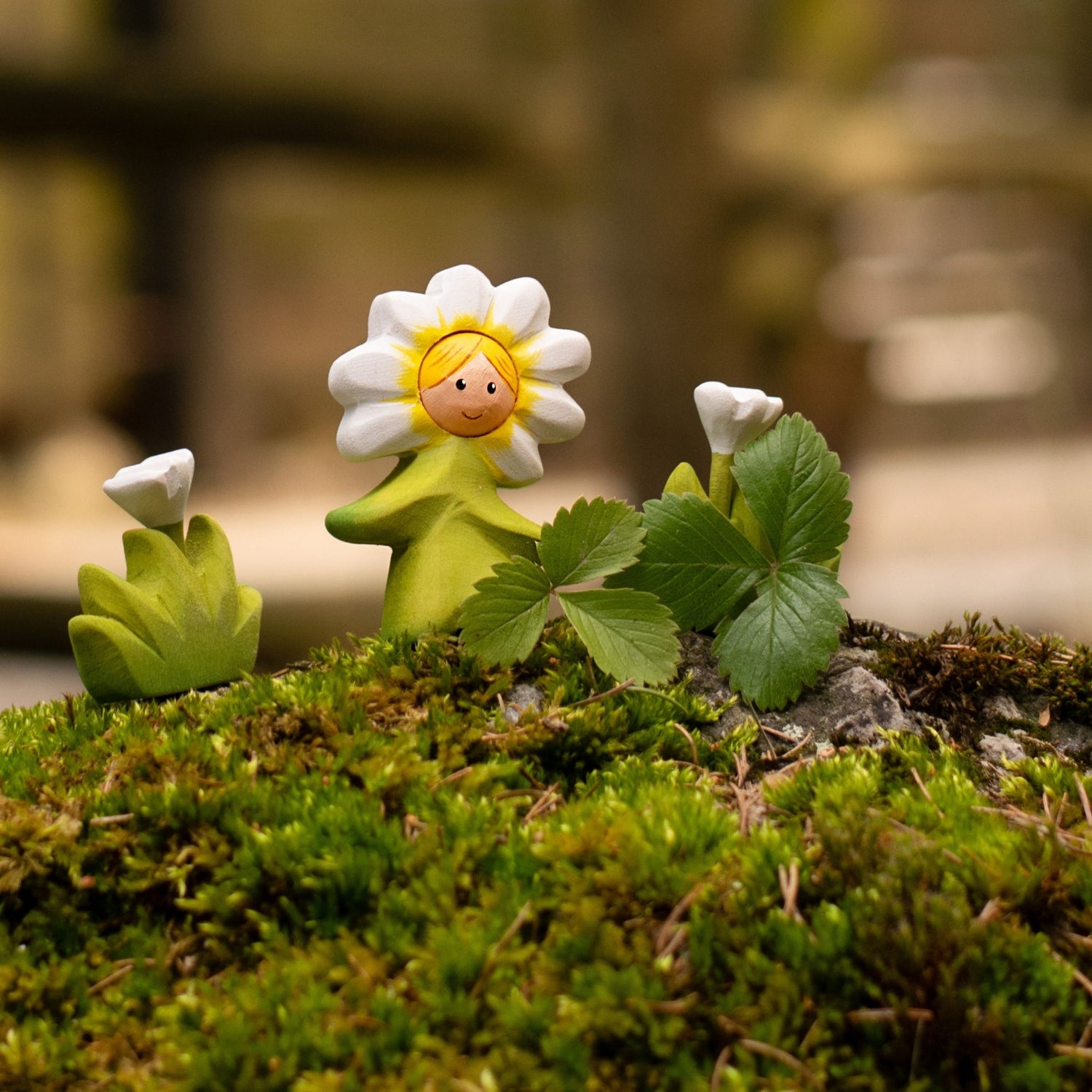 Bumbu Wooden Flower Child (Daisy)
