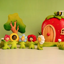 Bumbu Wooden Flower Child (Sunflower)