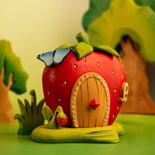 Bumbu Wooden Toy Strawberry Plant