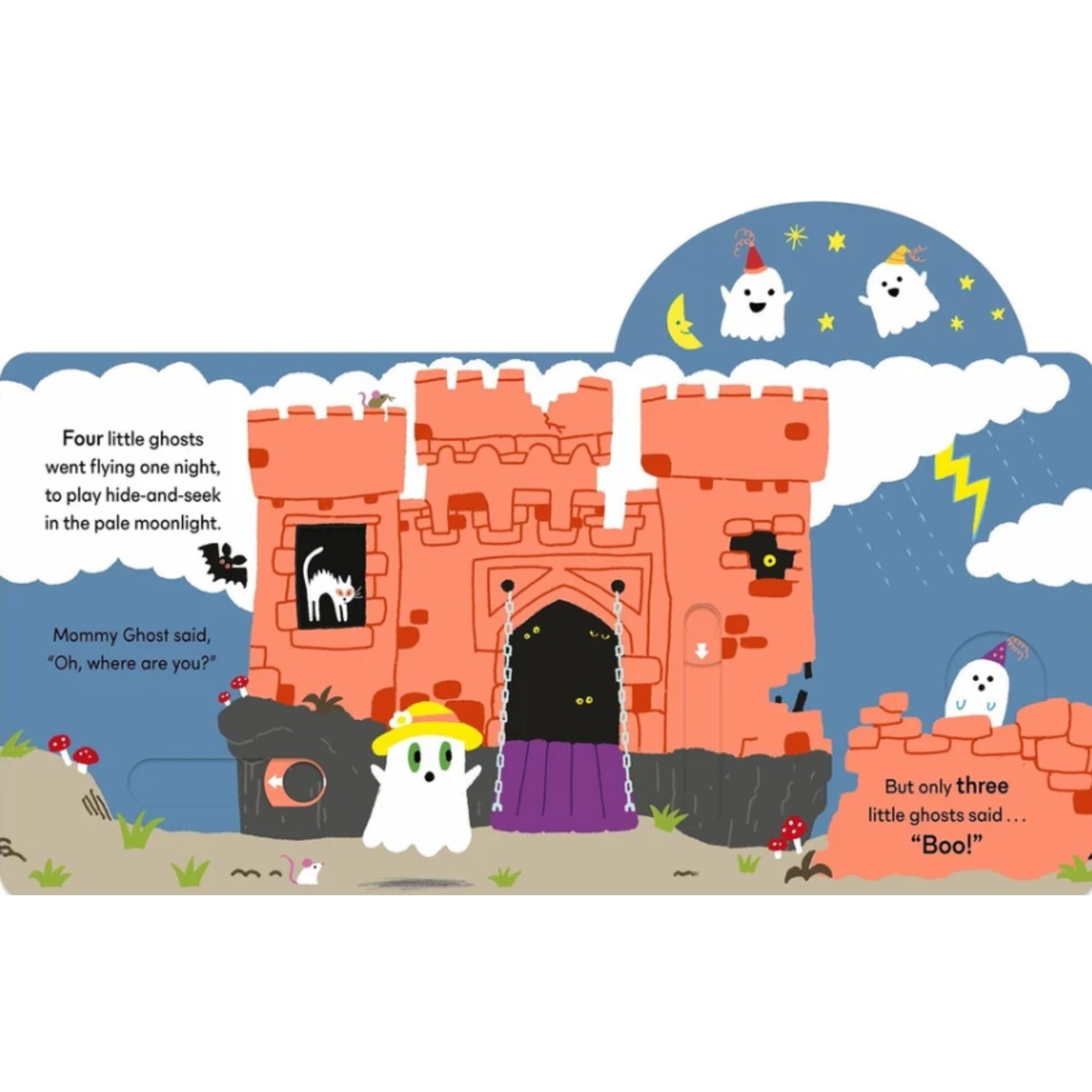Five Little Ghosts | Board Book