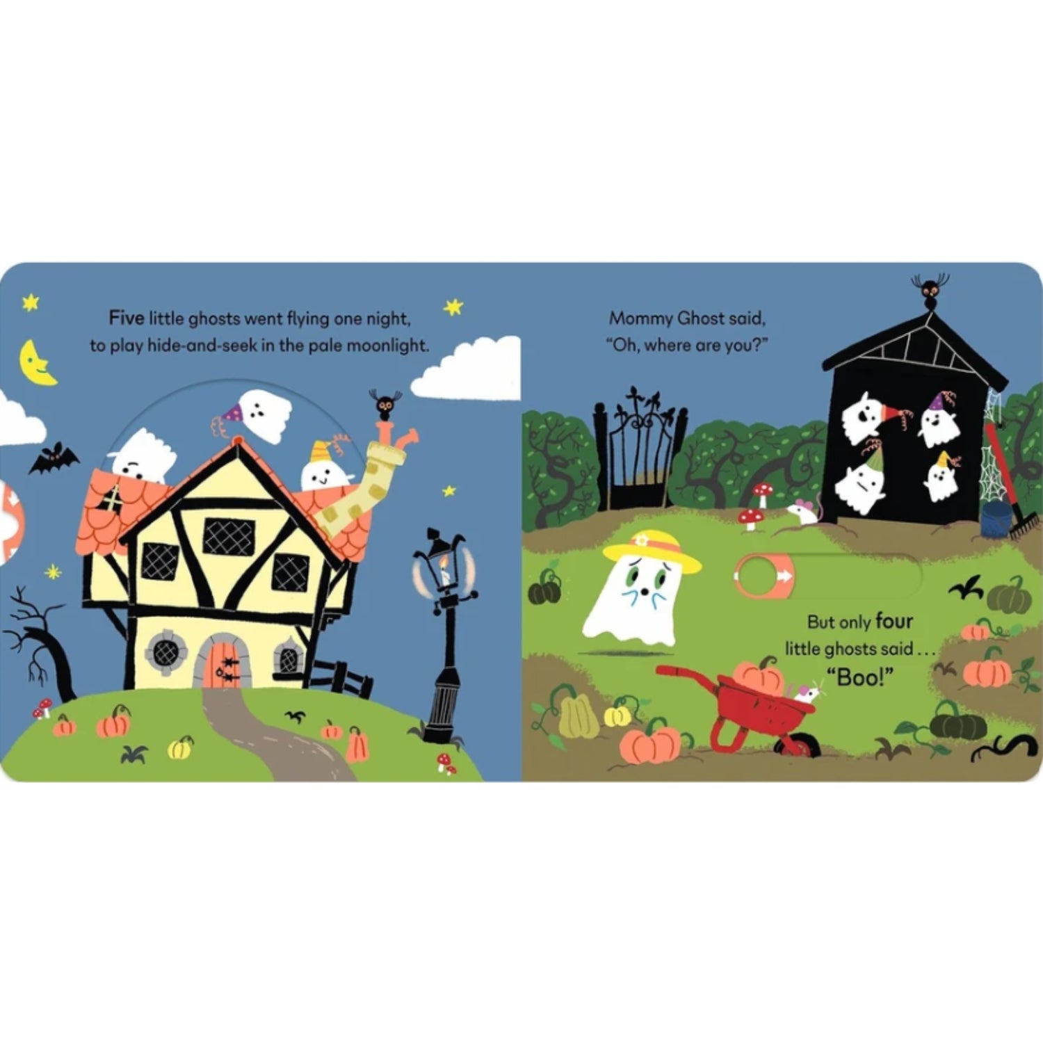Five Little Ghosts | Board Book