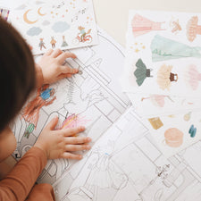 Sticker and Colouring Book (The Little Dance School)