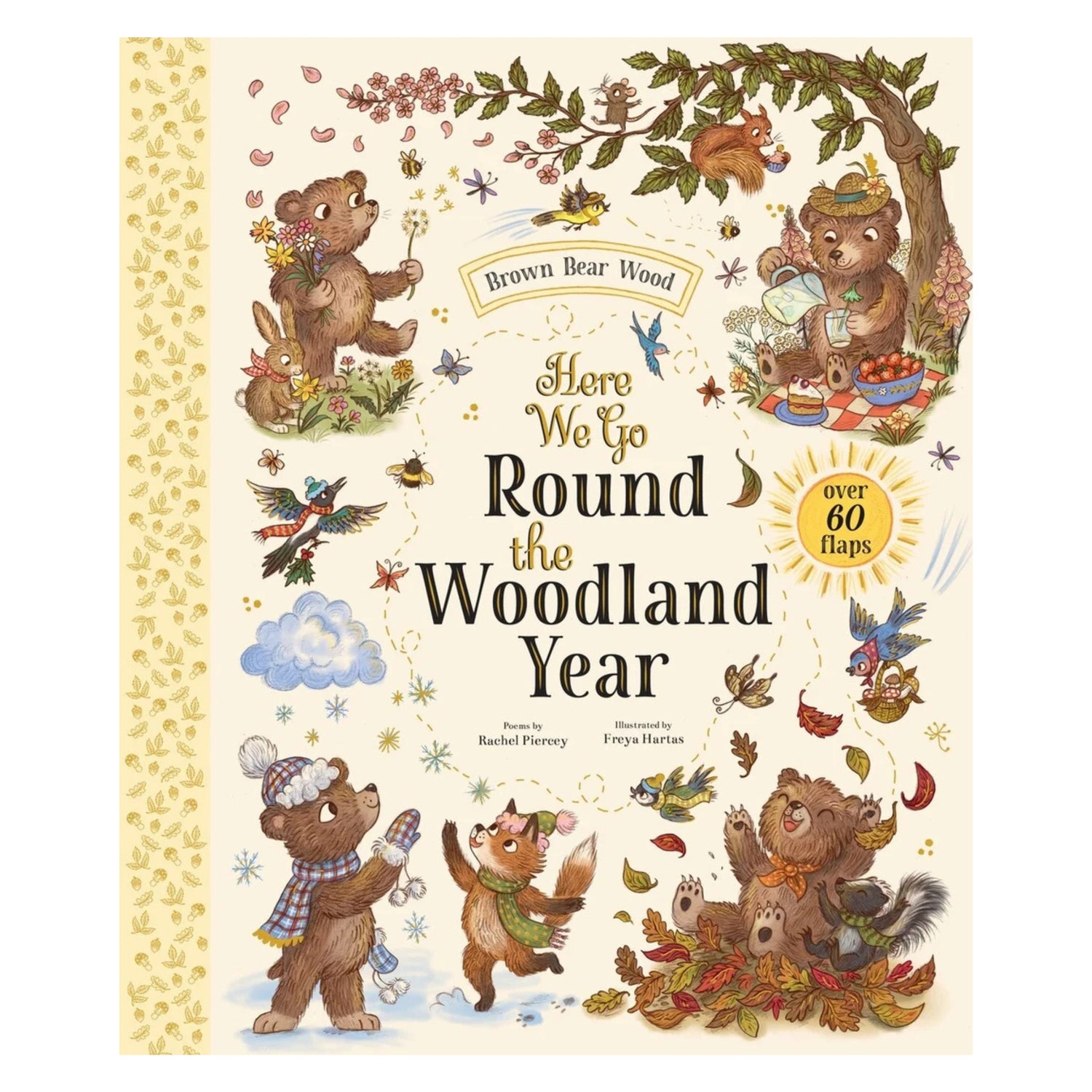 Here We Go Round the Woodland Year: Over 60 Flaps | Hardcover